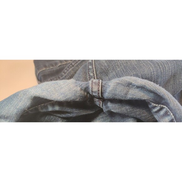 Levis 512 Jeans Size 12 M Womens Perfectly Slimming Bootcut Blue Denim - Picture 12 of 13